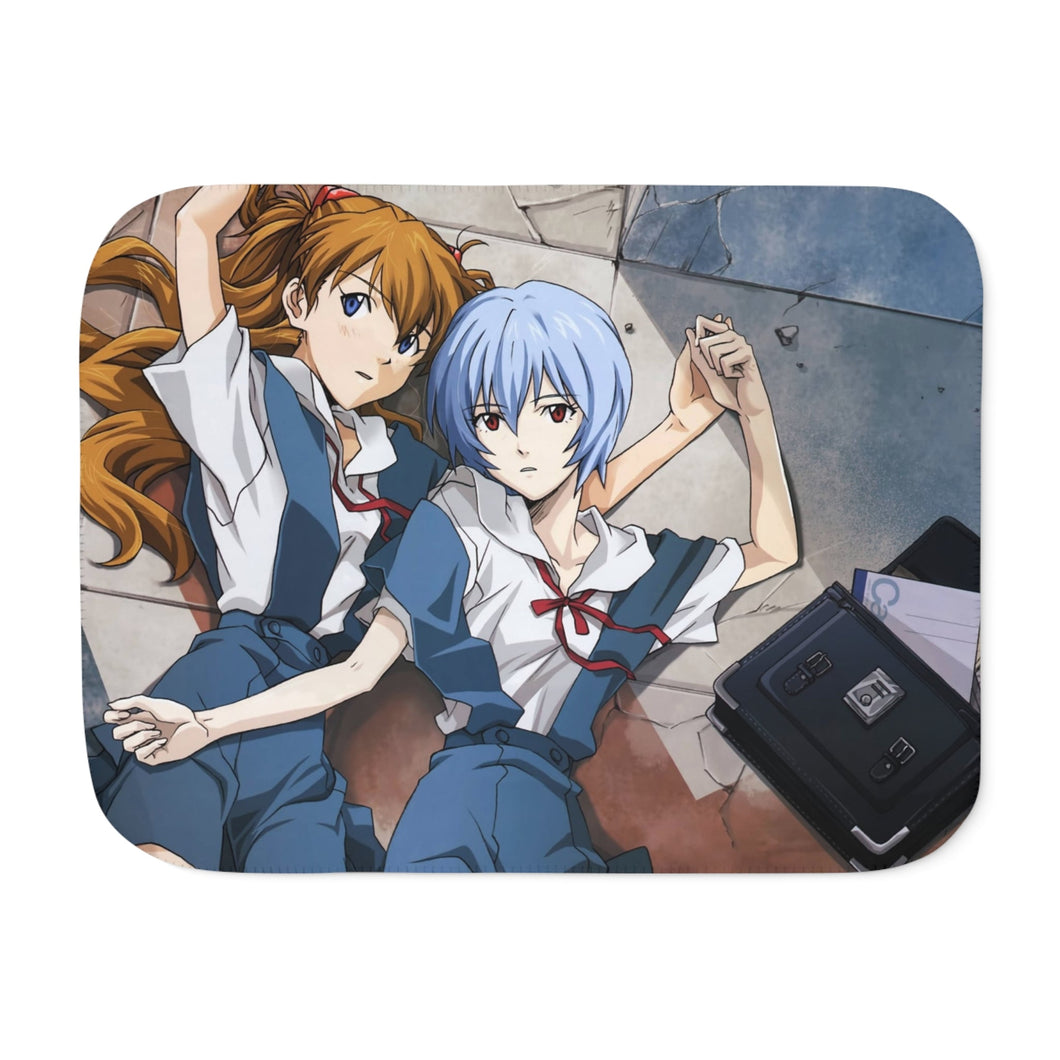 Anime Neon Genesis Evangelion Sherpa Blanket