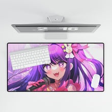 Load image into Gallery viewer, Ai Hoshino Mouse Pad (Desk Mat)
