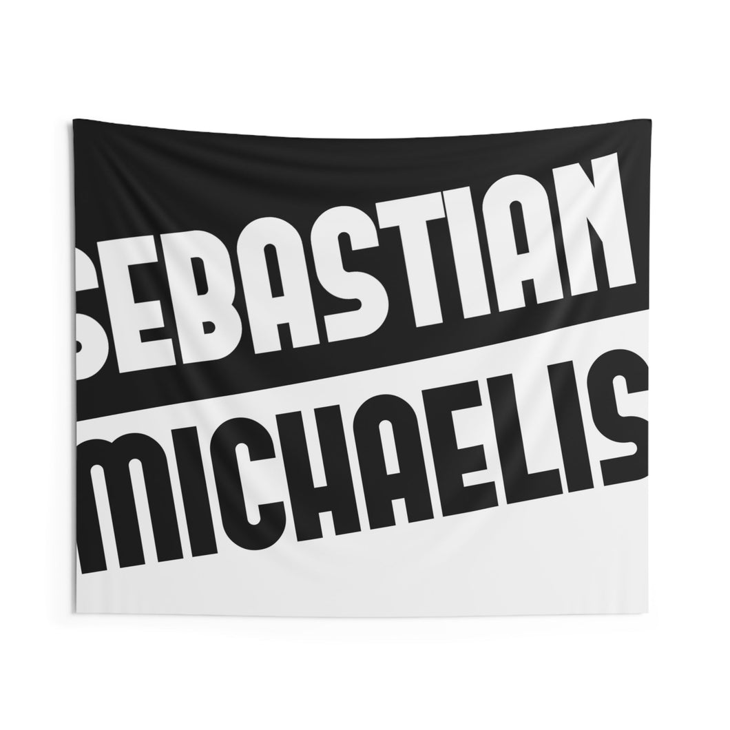 Black Butler Indoor Wall Tapestry