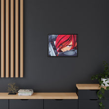 Load image into Gallery viewer, Fairy Tail Erza Scarlet Canvas Framed Art Print
