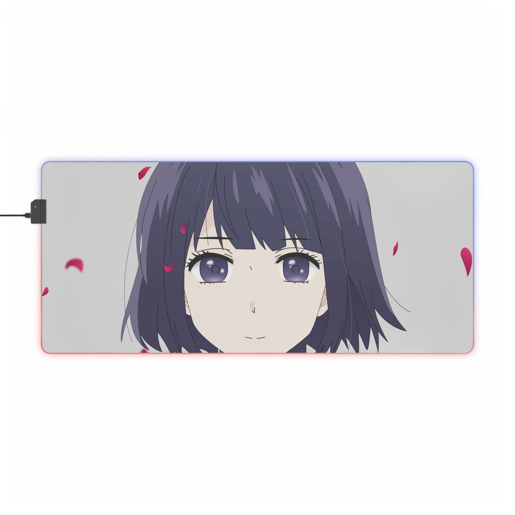 Kuzu No Honkai Hanabi Yasuraoka RGB LED Mouse Pad (Desk Mat)