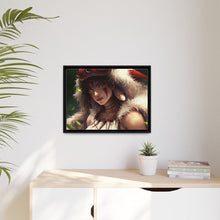 Load image into Gallery viewer, Anime Princess Mononoke Canvas Framed Art Print
