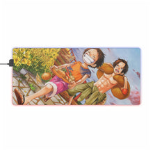 Load image into Gallery viewer, One Piece Monkey D. Luffy RGB LED Mouse Pad (Desk Mat)

