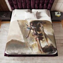 Load image into Gallery viewer, Anime Kill La Kill Sherpa Blanket
