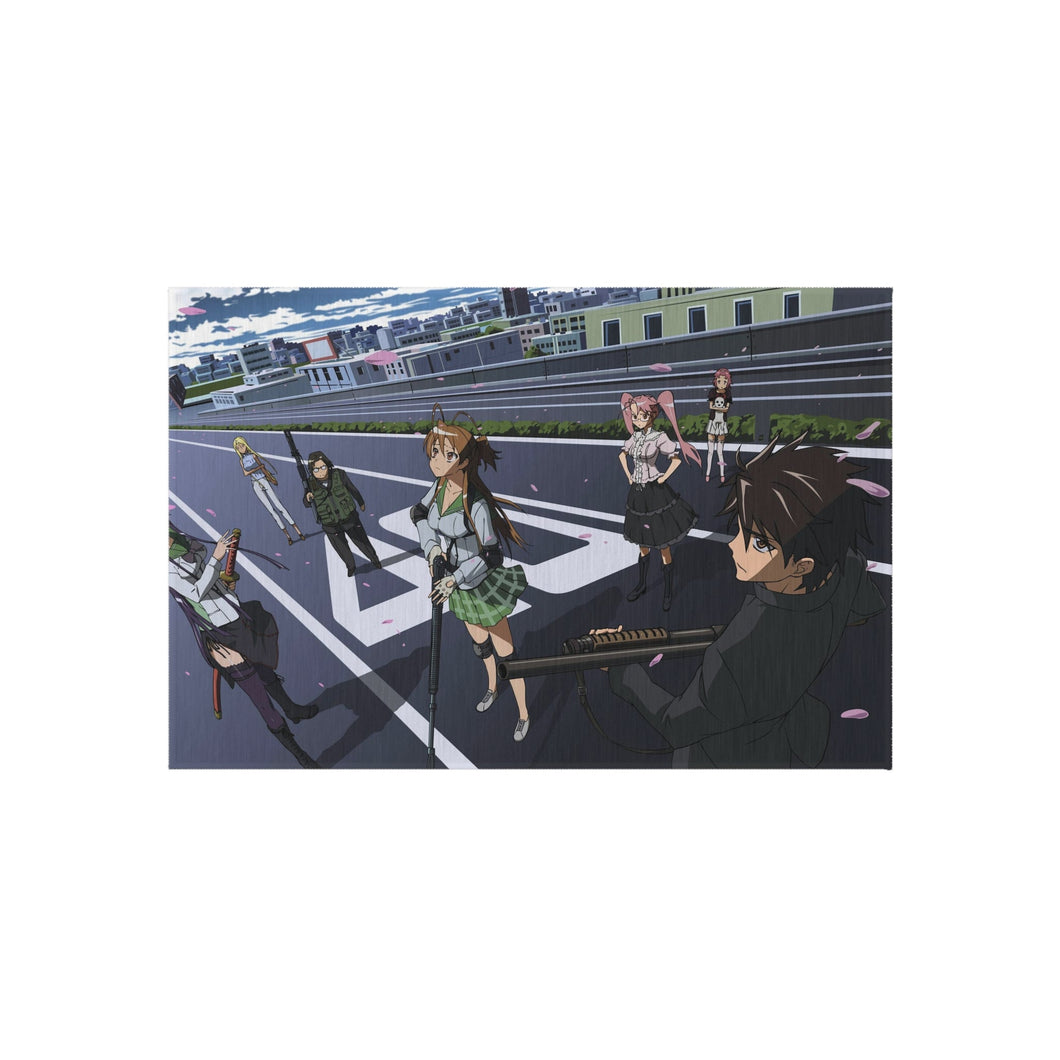 Highschool Of The Dead Rug