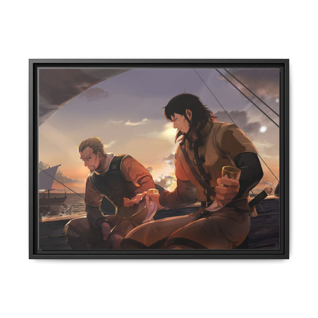 Vinland Saga Canvas Framed Art Print