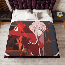 Load image into Gallery viewer, Darling in the FranXX Sherpa Blanket
