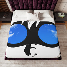 Load image into Gallery viewer, Anime Tengen Toppa Gurren Lagann Sherpa Blanket
