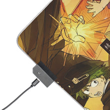 Load image into Gallery viewer, My Hero Academia Izuku Midoriya, Katsuki Bakugou, Tenya Iida RGB LED Mouse Pad (Desk Mat)

