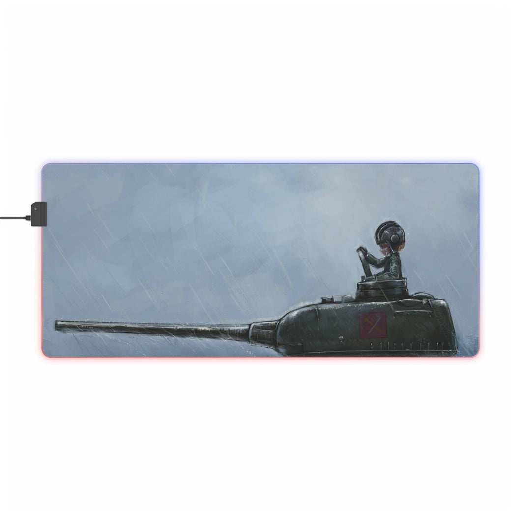 Girls und Panzer RGB LED Mouse Pad (Desk Mat)