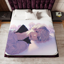 Load image into Gallery viewer, Anime Jujutsu Kaisen Sherpa Blanket
