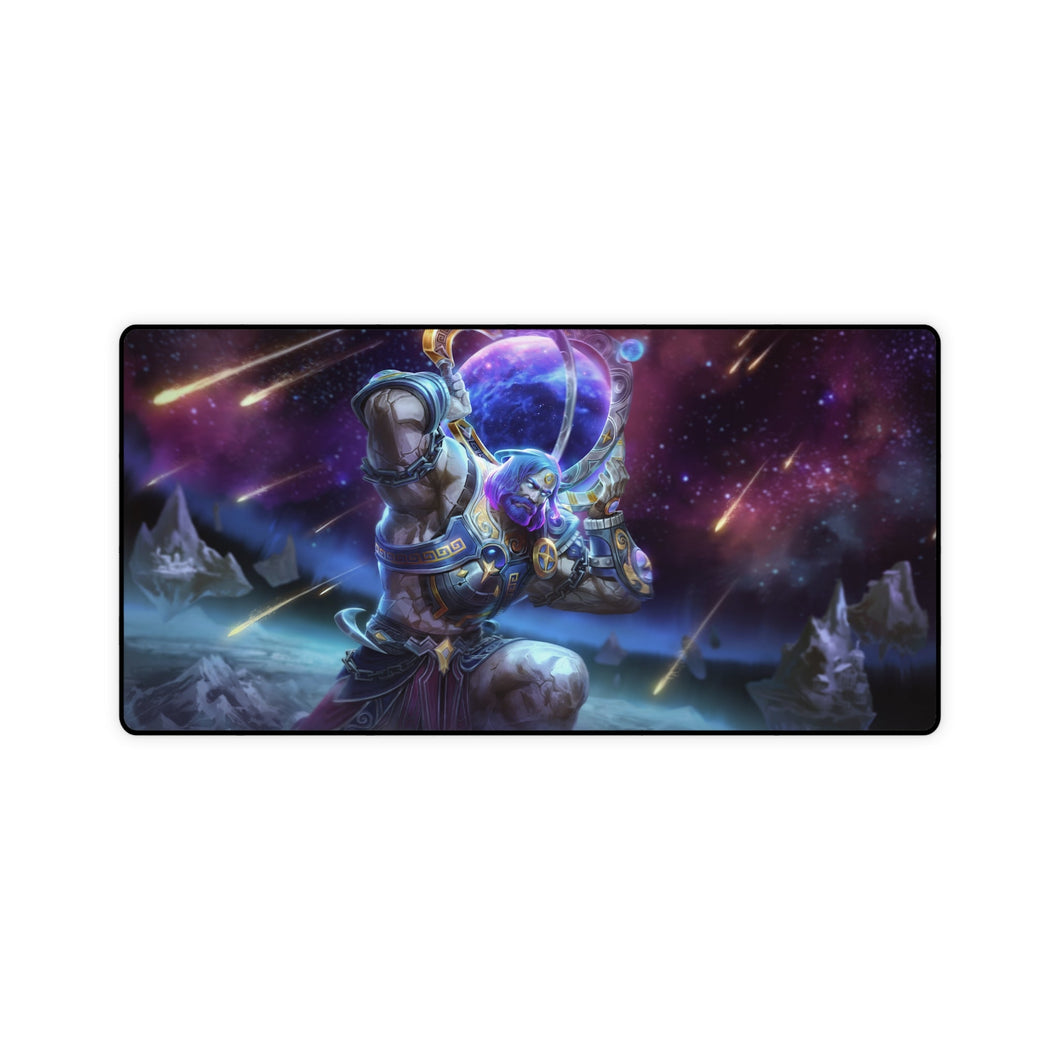 Atlas Titan of the Cosmos Mouse Pad (Desk Mat)