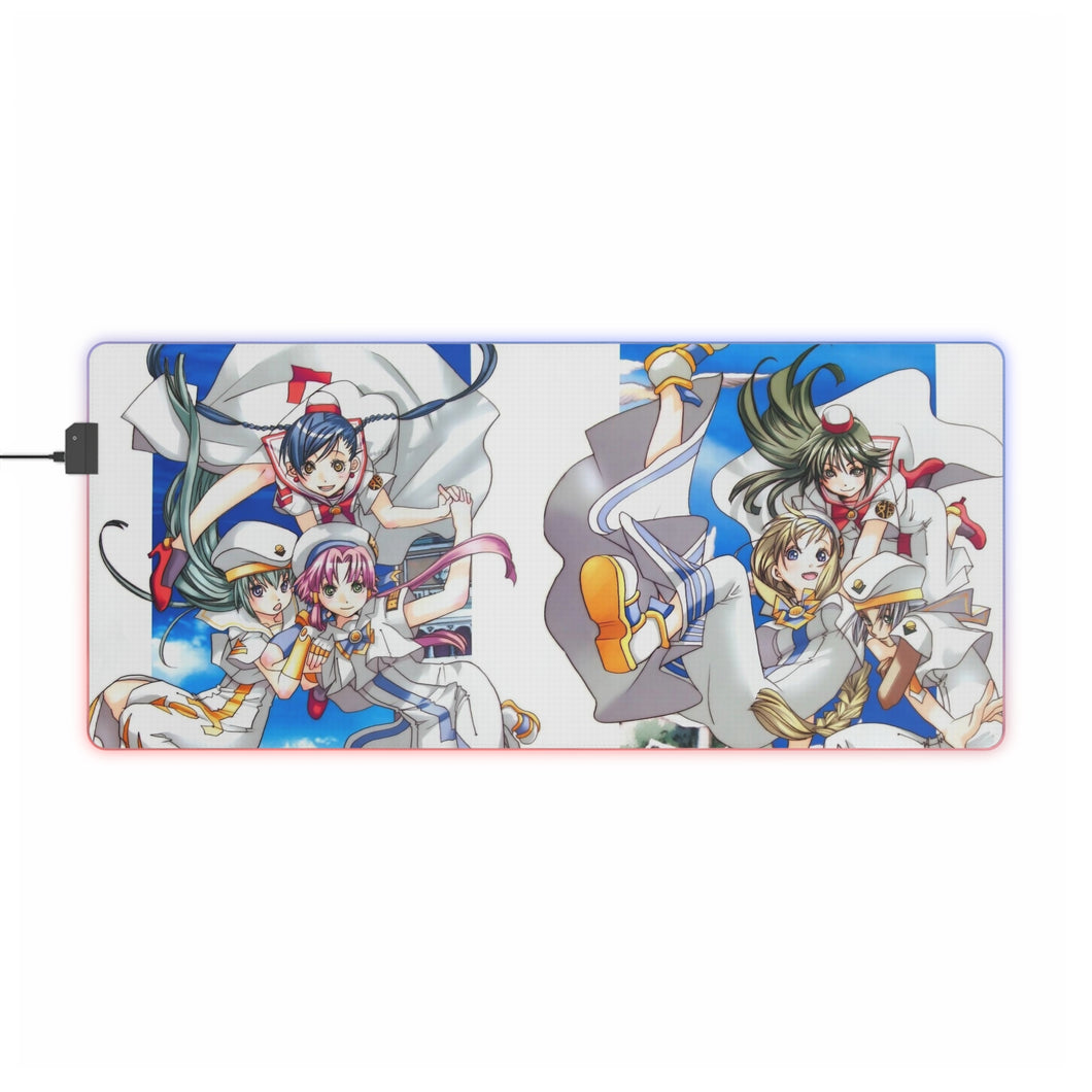 Anime Aria RGB LED Mouse Pad (Desk Mat)