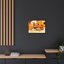 Load image into Gallery viewer, Natsu Dragneel Canvas Framed Art Print
