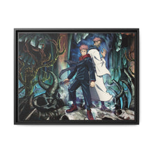 Load image into Gallery viewer, Yuji Itadori Canvas Framed Art Print
