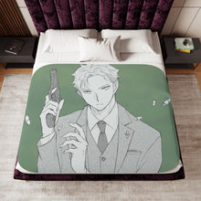 Load image into Gallery viewer, Anime Spy x Family Sherpa Blanket
