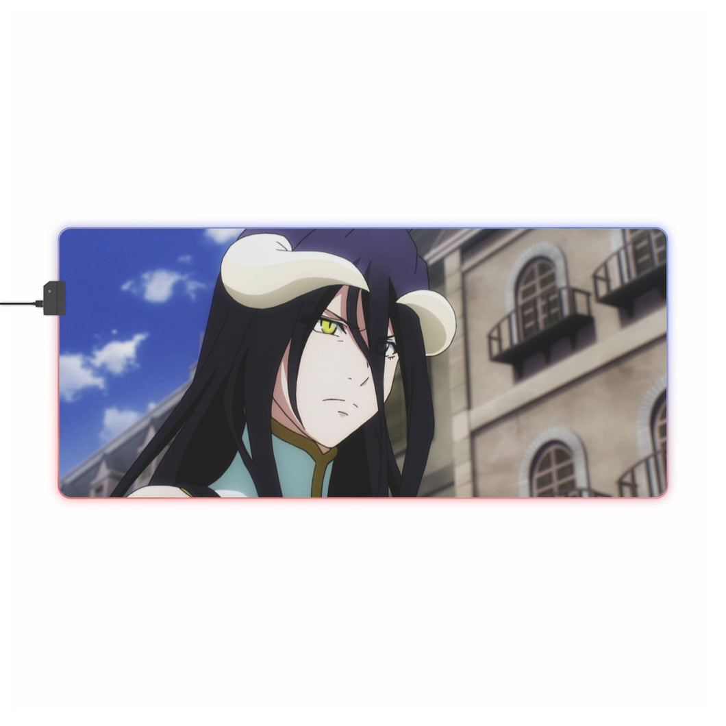 Albedo  (Overlord) RGB LED Mouse Pad (Desk Mat)