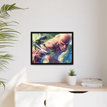 Load image into Gallery viewer, Anime Attack On Titan Canvas Framed Art Print
