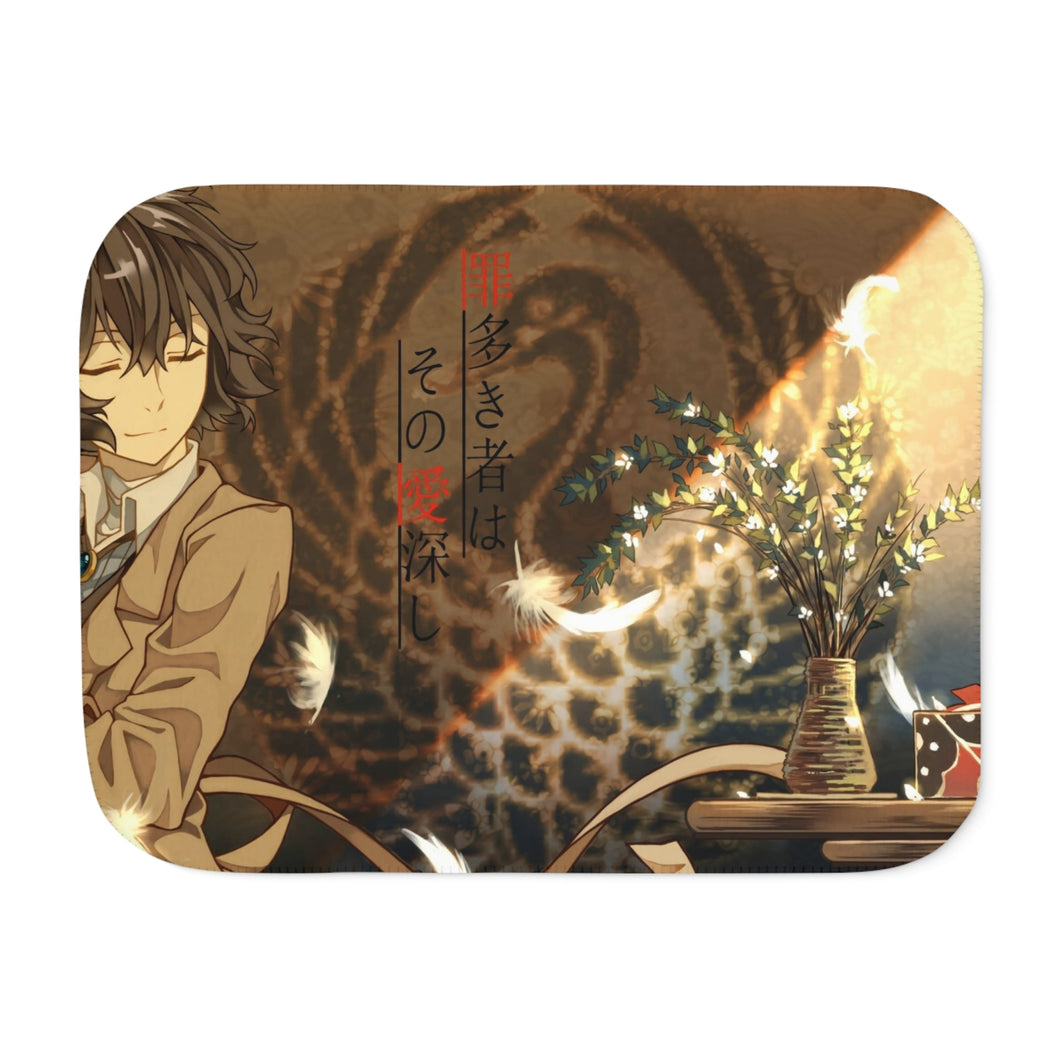 Bungou Stray Dogs Osamu Dazai Sherpa Blanket
