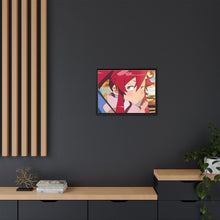Load image into Gallery viewer, Anime Tengen Toppa Gurren Lagann Canvas Framed Art Print
