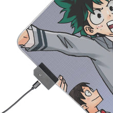 Load image into Gallery viewer, My Hero Academia Izuku Midoriya, Katsuki Bakugou RGB LED Mouse Pad (Desk Mat)
