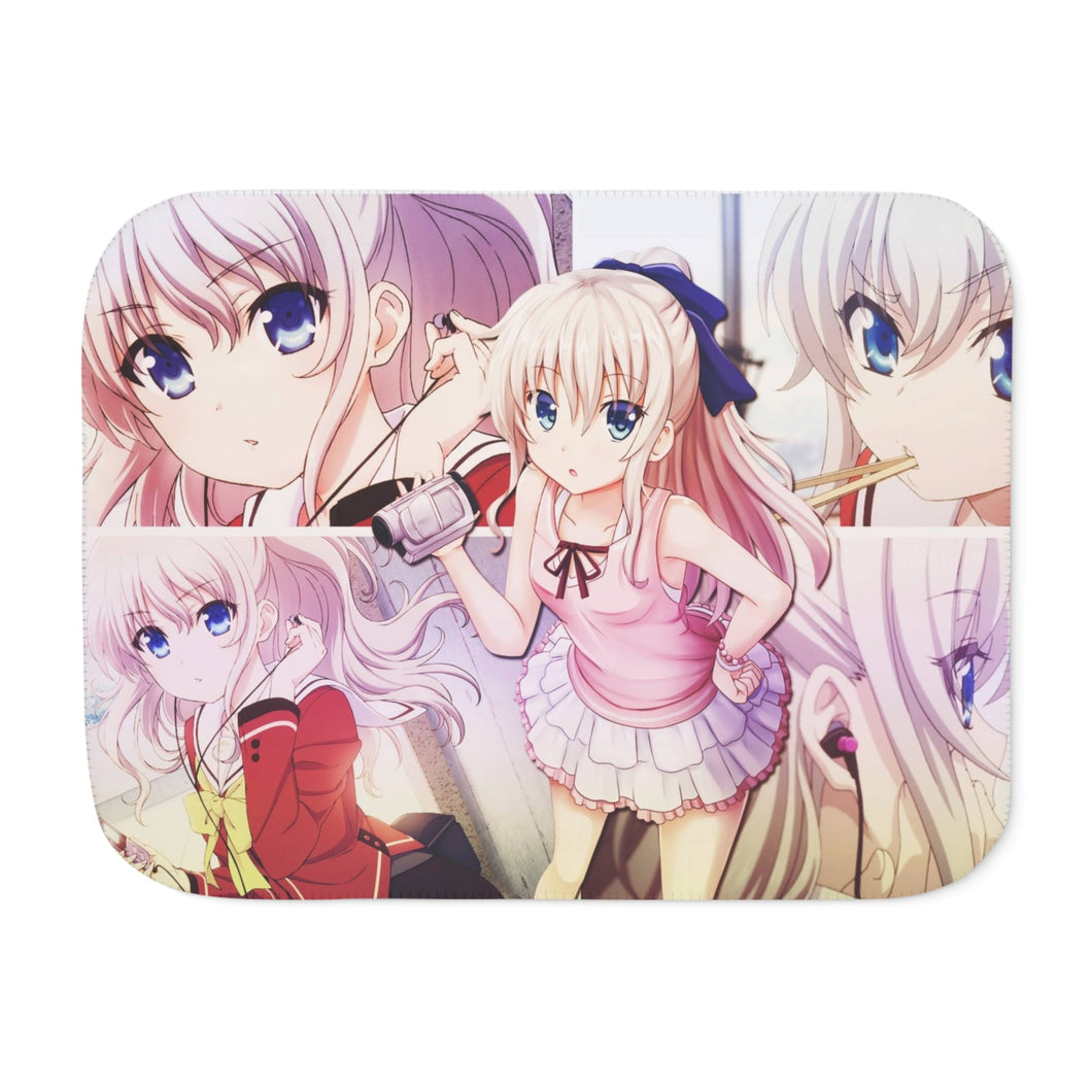 Nao Tomori Multiple pictures Sherpa Blanket