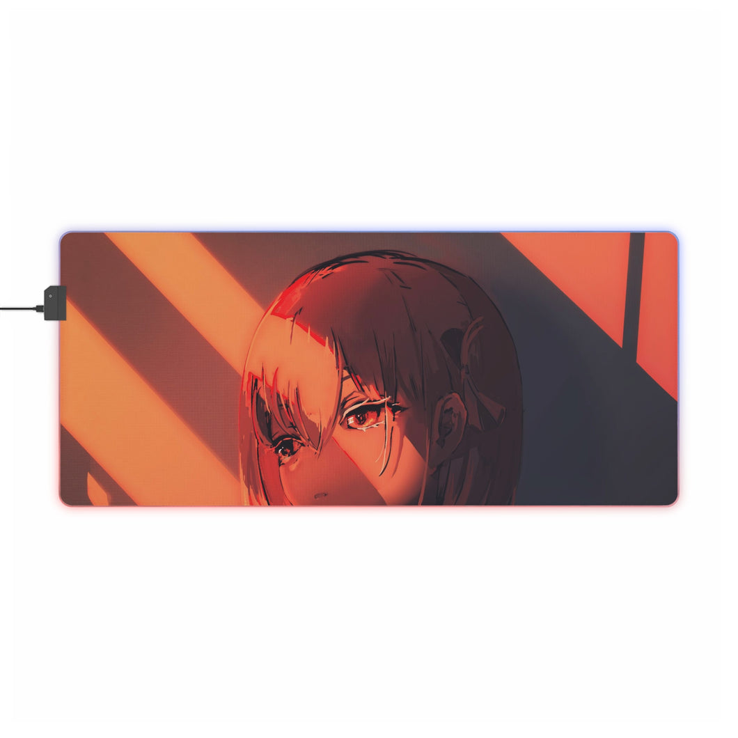 Lycoris Recoil Chisato Nishikigi RGB LED Mouse Pad (Desk Mat)