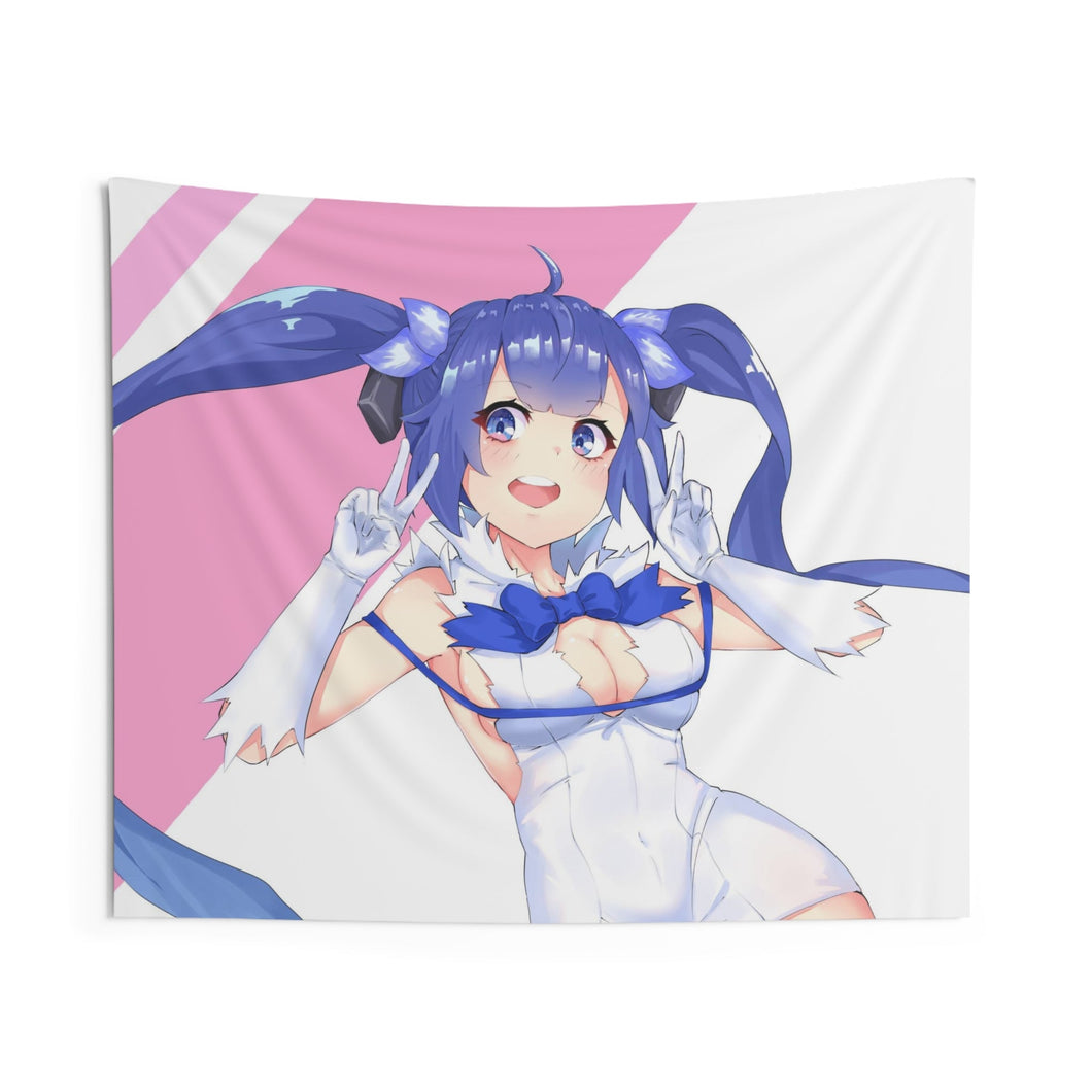 Is It Wrong To Try To Pick Up Girls In A Dungeon? Indoor Wall Tapestry