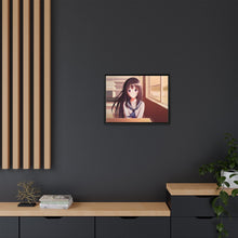 Load image into Gallery viewer, Hyouka Eru Chitanda Canvas Framed Art Print
