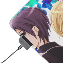 Load image into Gallery viewer, Kirito/Eugeo RGB LED Mouse Pad (Desk Mat)

