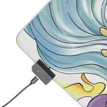 Load image into Gallery viewer, One Piece Monkey D. Luffy RGB LED Mouse Pad (Desk Mat)
