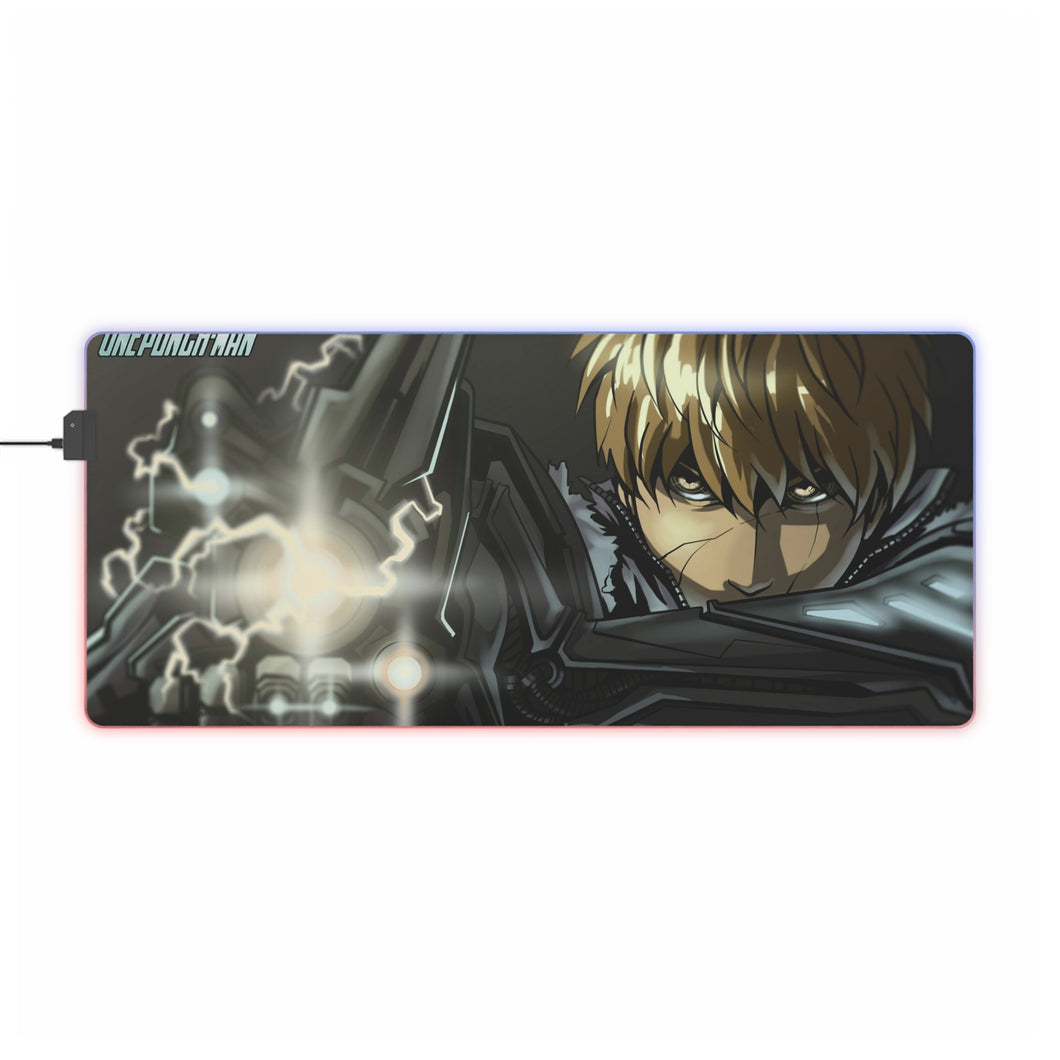Genos The Fire RGB LED Mouse Pad (Desk Mat)