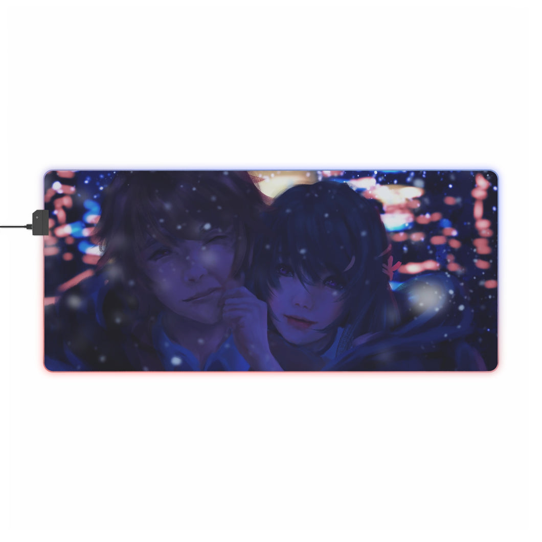Rascal Does Not Dream of Bunny Girl Senpai RGB LED Mouse Pad (Desk Mat)