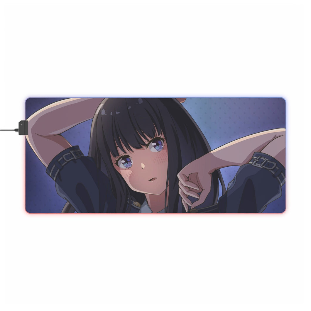 Lycoris Recoil Takina Inoue RGB LED Mouse Pad (Desk Mat)