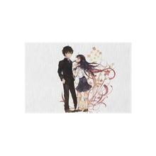 Load image into Gallery viewer, Eru Chitanda  And  Hōtarō Oreki Rug
