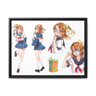 Love Live! Canvas Framed Art Print