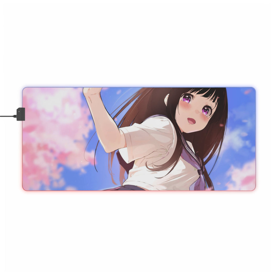 Hyouka Eru Chitanda RGB LED Mouse Pad (Desk Mat)