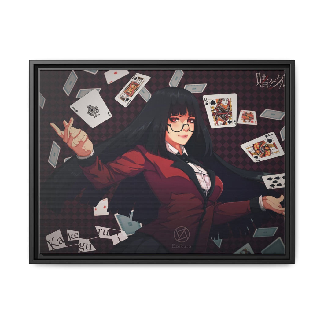 Anime Kakegurui Canvas Framed Art Print