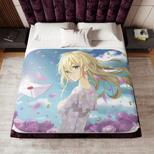 Load image into Gallery viewer, Violet Evergarden Sherpa Blanket
