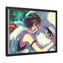 Load image into Gallery viewer, Anime Princess Mononoker Canvas Framed Art Print
