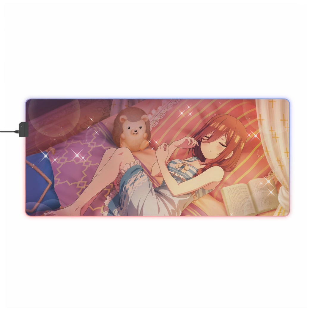 The Quintessential Quintuplets Miku Nakano RGB LED Mouse Pad (Desk Mat)