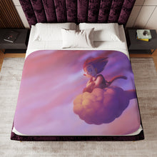 Load image into Gallery viewer, Goku Sherpa Blanket
