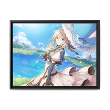 Load image into Gallery viewer, Violet Evergarden Violet Evergarden, Violet Evergarden Canvas Framed Art Print
