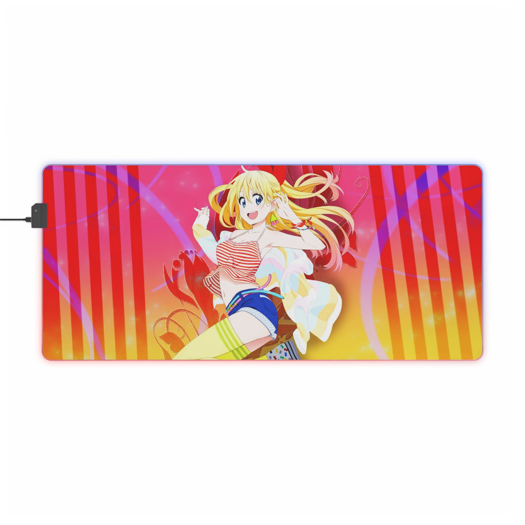 Nisekoi Chitoge Kirisaki RGB LED Mouse Pad (Desk Mat)
