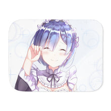 Load image into Gallery viewer, Anime Re:ZERO -Starting Life in Another World- Sherpa Blanket
