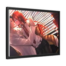 Load image into Gallery viewer, Makise Kurisu &amp; Rintaro Okabe Canvas Framed Art Print
