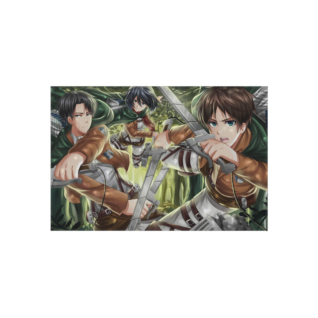 Anime Attack On Titan Rug