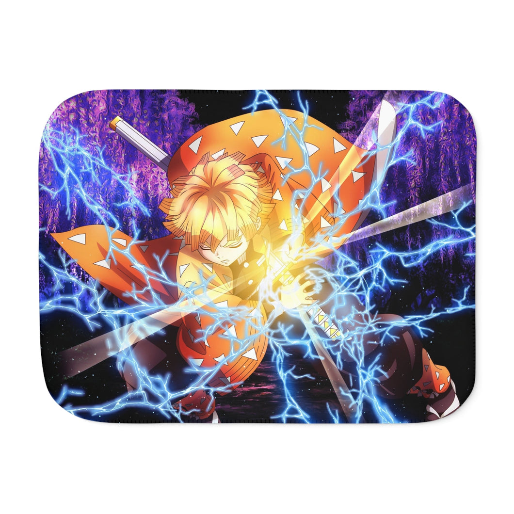 Zenitsu Agatsuma Sherpa Blanket