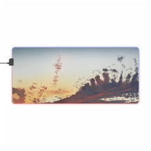 Load image into Gallery viewer, Anime Sunset RGB LED Mouse Pad (Desk Mat)
