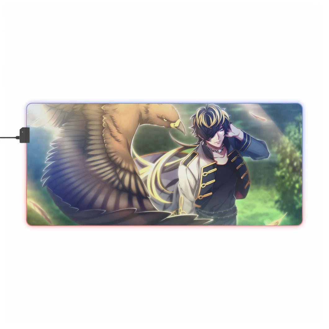 Hypnosis Mic RGB LED Mouse Pad (Desk Mat)